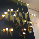 ChandeliersDecor.com-Kitchen Island-Tassel Chandelier: Lighting with a Touch of Elegance