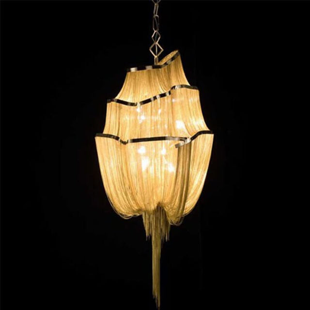 Tassels Chandelier: Decorative Lighting | Tassels & Fringe-ChandeliersDecor.com