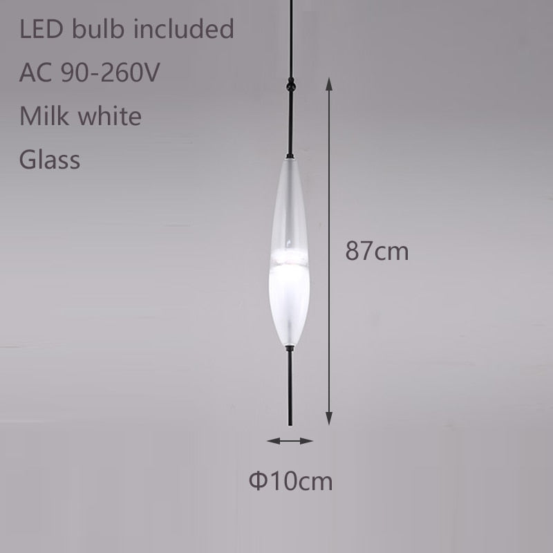 ChandeliersDecor.com-Pendant Lights-Tear Drops Style Glass Pendant Lights for Living Room