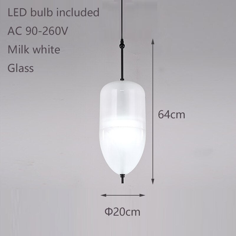 ChandeliersDecor.com-Pendant Lights-Tear Drops Style Glass Pendant Lights for Living Room