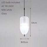 ChandeliersDecor.com-Pendant Lights-Tear Drops Style Glass Pendant Lights for Living Room