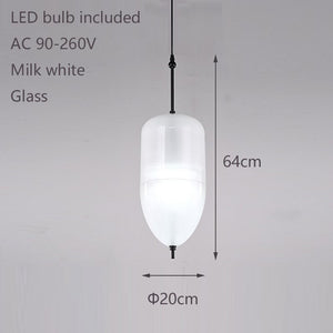 ChandeliersDecor.com-Pendant Lights-Tear Drops Style Glass Pendant Lights for Living Room