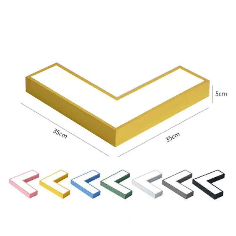 ChandeliersDecor.com-Kids Room Nursery Lighting-Tetris Arrows Ceiling and Wall LED Lighting