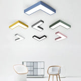 ChandeliersDecor.com-Kids Room Nursery Lighting-Tetris Arrows Ceiling and Wall LED Lighting