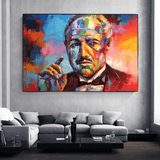 ChandeliersDecor.com-Godfather Wall Art-The Godfather Canvas Poster Wall Hanging - Stylish and Unique Wall Art Gift
