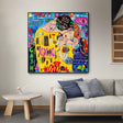 ChandeliersDecor.com-Wall Posters-The Kiss Reproductions Canvas Wall Art