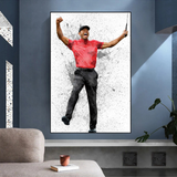 ChandeliersDecor.com-Wall Posters-Tiger Woods Canvas Wall Art - Exclusive Collection