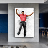 ChandeliersDecor.com-Wall Posters-Tiger Woods Canvas Wall Art - Exclusive Collection