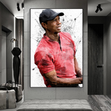 ChandeliersDecor.com-Wall Posters-Tiger Woods Canvas Wall Art: Immersive Sports Decor