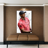 ChandeliersDecor.com-Wall Posters-Tiger Woods Canvas Wall Art: Immersive Sports Decor