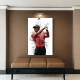 ChandeliersDecor.com-Wall Posters-Tiger Woods Canvas Wall Art Inspiring Sports Memorabilia