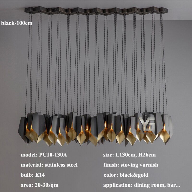 ChandeliersDecor.com-Kitchen Island-Tigermoth Fold Lighting: - Exquisite Collection
