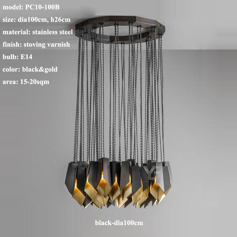 ChandeliersDecor.com-Kitchen Island-Tigermoth Fold Lighting: - Exquisite Collection