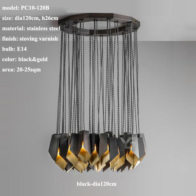 ChandeliersDecor.com-Kitchen Island-Tigermoth Fold Lighting: - Exquisite Collection