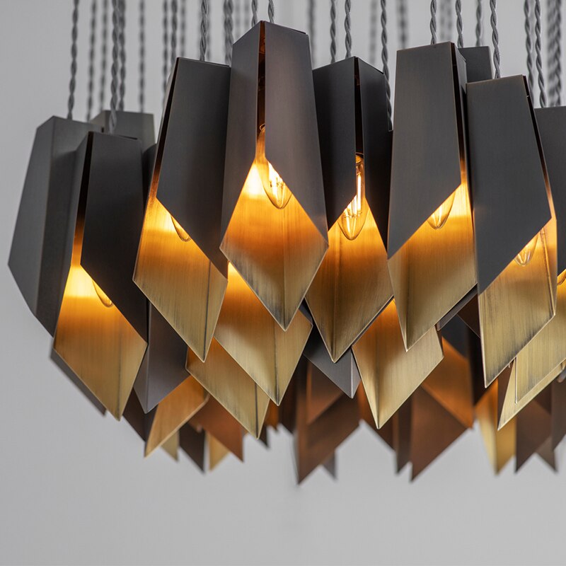 ChandeliersDecor.com-Kitchen Island-Tigermoth Fold Lighting: - Exquisite Collection