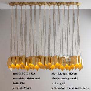 ChandeliersDecor.com-Kitchen Island-Tigermoth Fold Lighting: - Exquisite Collection