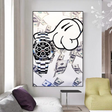 ChandeliersDecor.com-Wall Posters-Time is Money Poster - Make Every Second Count
