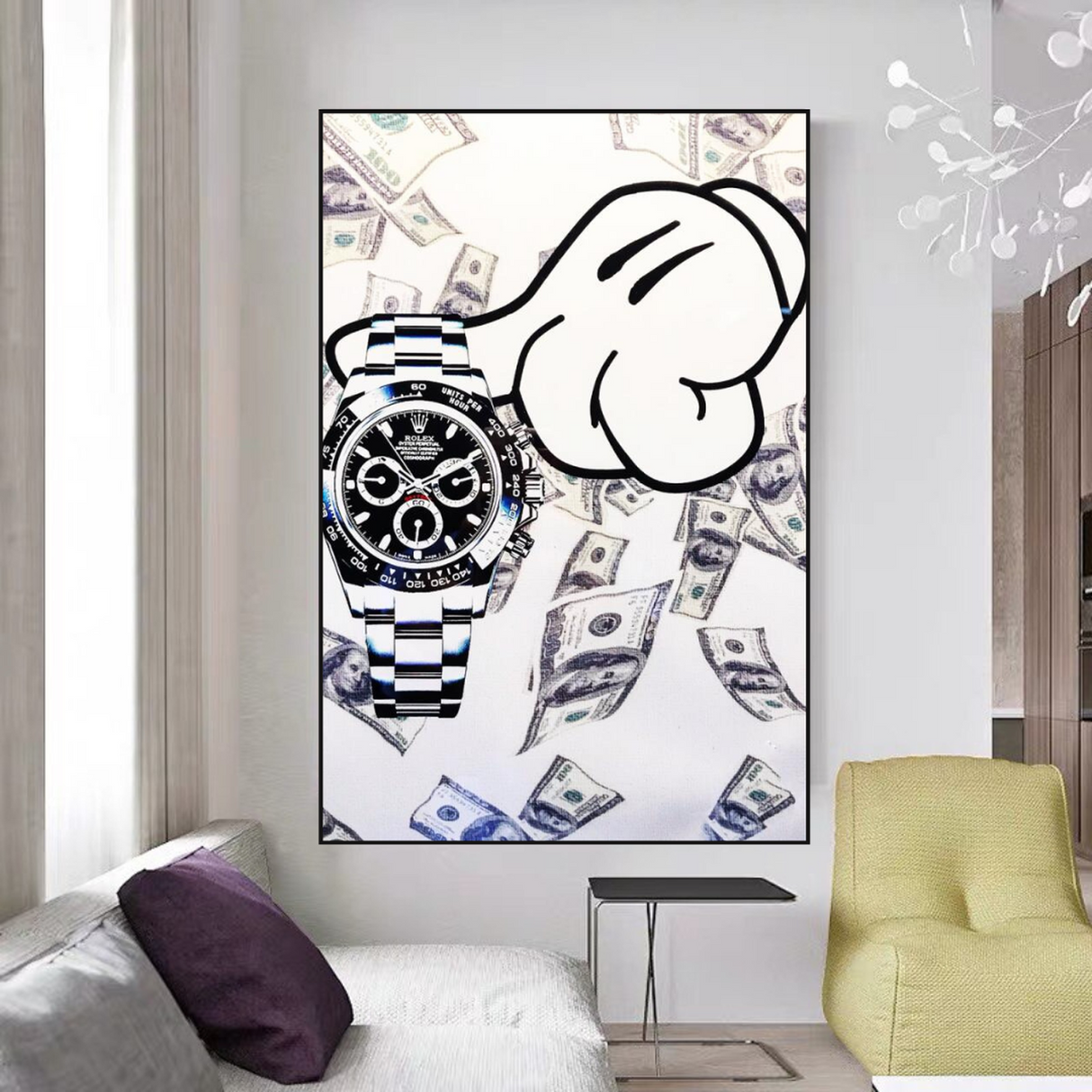 ChandeliersDecor.com-Wall Posters-Time is Money Poster - Make Every Second Count