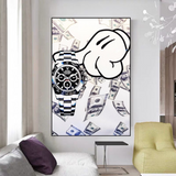 ChandeliersDecor.com-Wall Posters-Time is Money Poster - Make Every Second Count