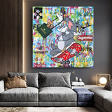 ChandeliersDecor.com-Wall Posters-Tom and Jerry Canvas Art - Shop Now at Its Shopping Time