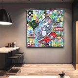 ChandeliersDecor.com-Wall Posters-Tom and Jerry Canvas Art - Shop Now at Its Shopping Time