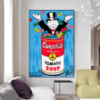 ChandeliersDecor.com-Monopoly Wall Poster-Tomato Soup - Alec Monopoly Canvas Wall Art