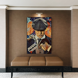 ChandeliersDecor.com-Wall Posters-Tommy Shelby Peaky Blinders Drama Canvas Wall Art