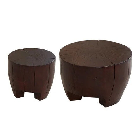 ChandeliersDecor.com-Coffee Tables-Tree Trunk Solid Wood Coffee Table