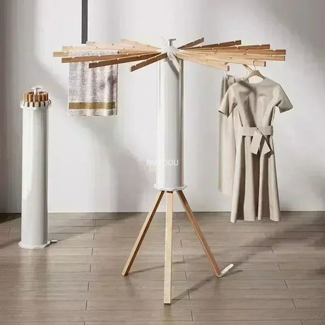ChandeliersDecor.com-Drying Racks & Hangers-Tripod Clothes Drying Rack