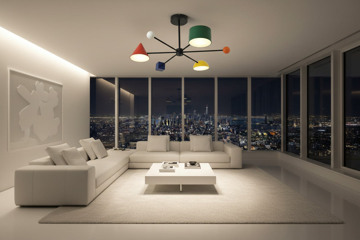 ChandeliersDecor.com-Ceiling Chandelier-Trojan Caron Chandelier: Exquisite Lighting Charm!