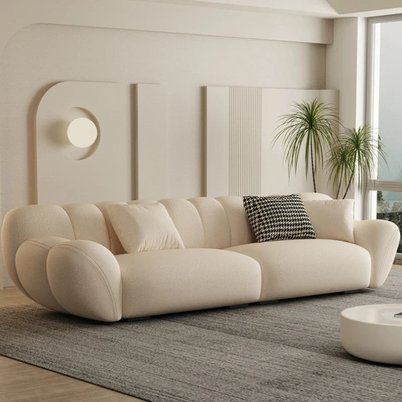 ChandeliersDecor.com-Sofa Set-Tulip Loveseat Lounge Corner Sofa Set