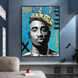 ChandeliersDecor.com-Musicians Wall Art-Tupac Poster: Authentic Memorabilia & Collectibles