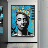 ChandeliersDecor.com-Musicians Wall Art-Tupac Poster: Authentic Memorabilia & Collectibles
