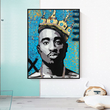 ChandeliersDecor.com-Musicians Wall Art-Tupac Poster: Authentic Memorabilia & Collectibles