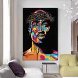 ChandeliersDecor.com-Musicians Wall Art-Tupac Poster – Authentic Tribute to Legendary Rapper