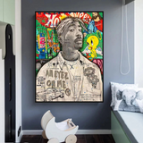 ChandeliersDecor.com-Musicians Wall Art-Tupac Poster: Authentic Wall Art for True Fans