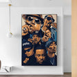 ChandeliersDecor.com-Musicians Wall Art-Tupac Poster: Gang Wall Art of Tupac and Biggie Smalls
