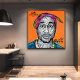 ChandeliersDecor.com-Musicians Wall Art-Tupac Poster: Official Tribute to the Hip-Hop Icon