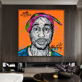 ChandeliersDecor.com-Musicians Wall Art-Tupac Poster: Official Tribute to the Hip-Hop Icon