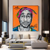 ChandeliersDecor.com-Musicians Wall Art-Tupac Poster: Official Tribute to the Hip-Hop Icon