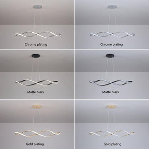 ChandeliersDecor.com-Chandeliers-Twirl Chandelier - Unmatched Elegance for Kitchen Island