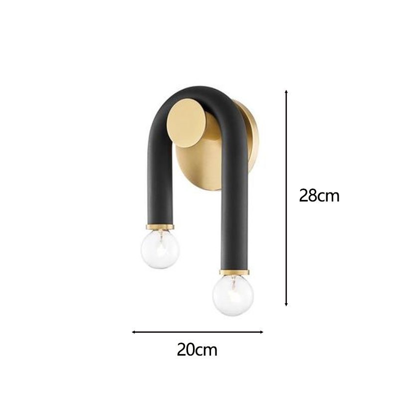 ChandeliersDecor.com-Chandeliers-U Shape Tube Chandelier - Exclusive Lighting Fixture