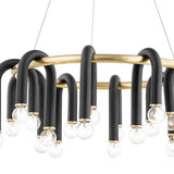 ChandeliersDecor.com-Chandeliers-U Shape Tube Chandelier - Exclusive Lighting Fixture
