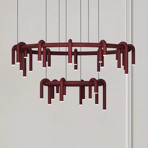 ChandeliersDecor.com-Chandeliers-U-shaped Chandelier: Elegant Lighting for Stylish Interiors