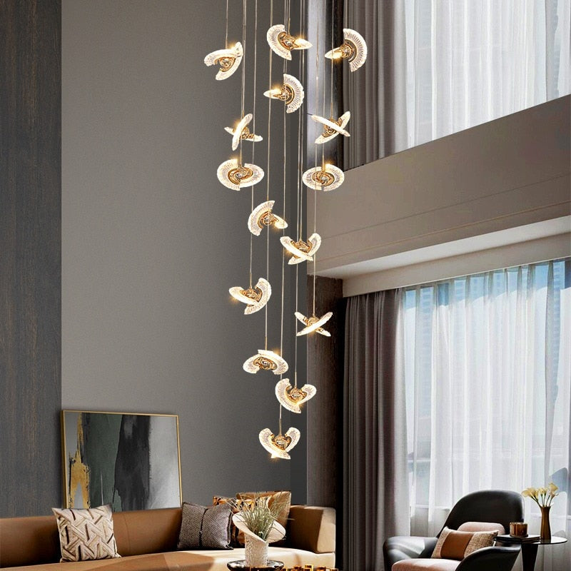 ChandeliersDecor.com-Staircase Chandelier-UFO Pendant Chandelier - Perfect Lighting Solution