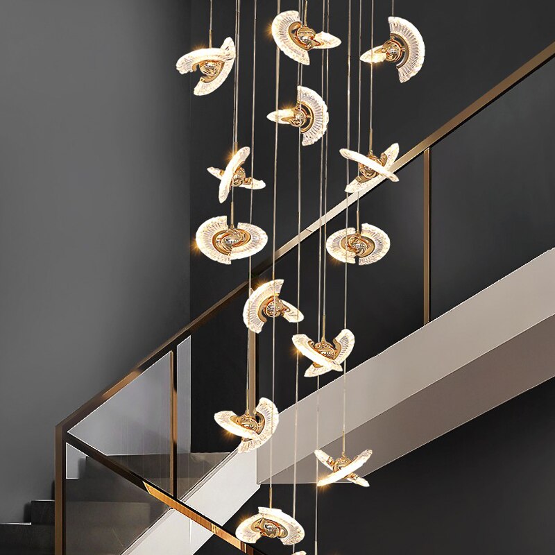 ChandeliersDecor.com-Staircase Chandelier-UFO Pendant Chandelier - Perfect Lighting Solution
