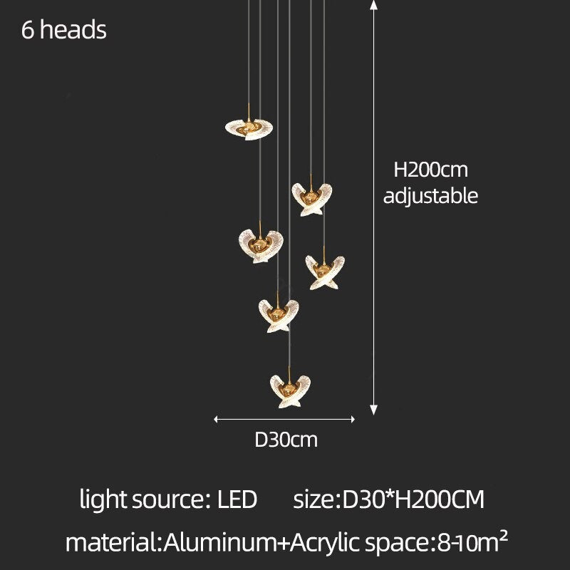 ChandeliersDecor.com-Staircase Chandelier-UFO Pendant Chandelier - Perfect Lighting Solution