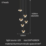 ChandeliersDecor.com-Staircase Chandelier-UFO Pendant Chandelier - Perfect Lighting Solution