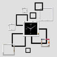 ChandeliersDecor.com-Wall Clocks-Unique Large Wall Clock Acrylic Mirror Quartz Do it Yourself Clock