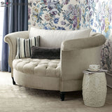 ChandeliersDecor.com-Furniture-Velvet Sofa Chair: Ergonomic Style Combined